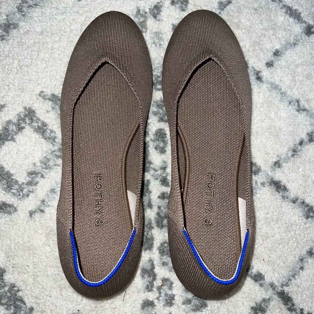 Rothy’s portobello flats size 9.5